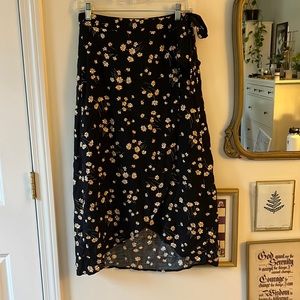 American Eagle Long Floral Skirt